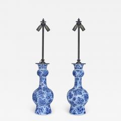 18th century Dutch Delft lamps - 4569657