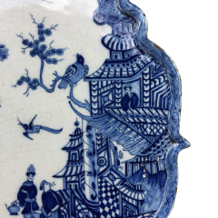 18th century Dutch Delft wall plaque or wall painting - 4573022