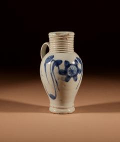 18th century English Delftware jug with beautiful glaze and fresh colours - 3277017