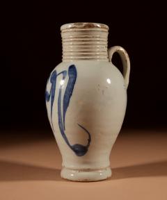 18th century English Delftware jug with beautiful glaze and fresh colours - 3277020