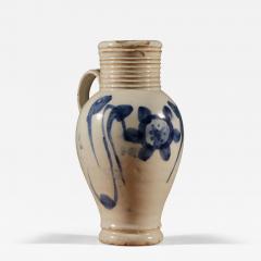18th century English Delftware jug with beautiful glaze and fresh colours - 3281484