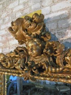 18th century Italian Baroque Gilt Mirror - 630667