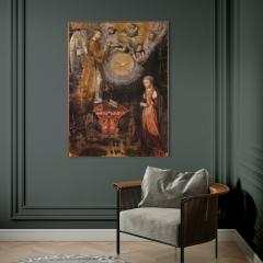 18th century Italian religious painting Annunciation - 4120514