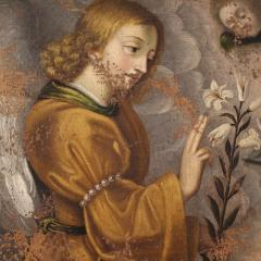 18th century Italian religious painting Annunciation - 4120515