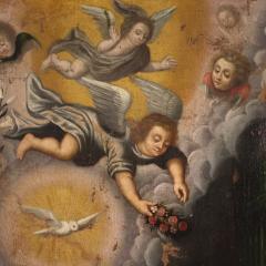 18th century Italian religious painting Annunciation - 4120516
