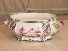 18th century Porcelain Tureen with Clamecy Markings - 782521