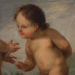 18th century Rococo painting Game of Cherubs - 4255156