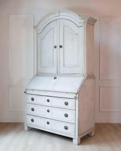 18th century Swedish Gustavian secretary cabinet - 4641915