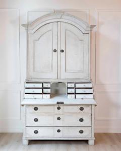 18th century Swedish Gustavian secretary cabinet - 4641938