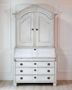 18th century Swedish Gustavian secretary cabinet - 4641949