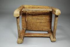 18th century folk art pine spindle back childs chair - 4780385