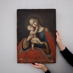 18th century painting of Madonna and Child - 4113018