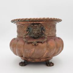 18th or 19th Century Copper and Brass Container - 2239327