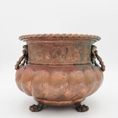 18th or 19th Century Copper and Brass Container - 2239329