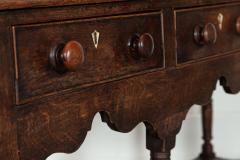 18thC English George II Oak Potboard Dresser - 3351067