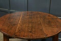 18thC English Oak Cricket Table - 1989210