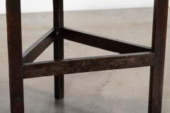18thC English Oak Cricket Table - 4257067