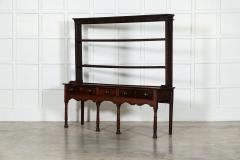 18thC English Oak Dresser - 3383076