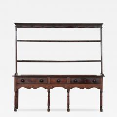 18thC English Oak Dresser - 3384364