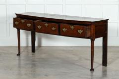 18thC English Oak Dresser Base - 3307418