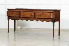 18thC English Oak Dresser Base - 3446315