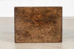 18thC English Oak Side Table - 4371612