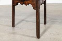 18thC English Vernacular Oak Cricket Table - 3949746