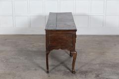 18thC English Vernacular Oak Dresser Base - 2918382