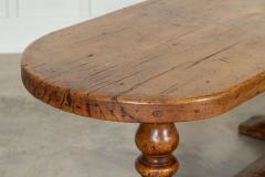 18thC French Elm Refectory Table - 3373109