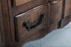 18thC French Provincial Serpentine Walnut Commode - 2423899