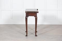 18thC George II Irish Mahogany Card Table - 2793344