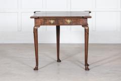 18thC George II Irish Mahogany Card Table - 2793350