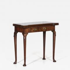 18thC George II Irish Mahogany Card Table - 2795862