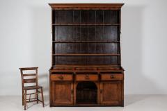 18thC Oak Welsh Dog Kennel Dresser - 2057106