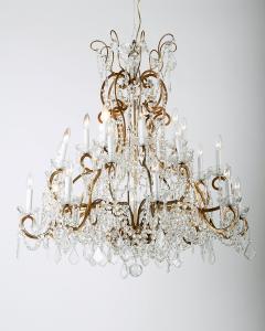 19 Arms Lights Vintage French Crystal Chandelier - 71184