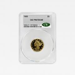 1900 5 Liberty Head CACG PR67DCAM - 4640359