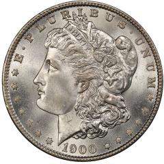 1900 O CC 1 Morgan Dollar PCGS MS66 CAC OVERMINTMARK - 4639343