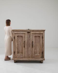 1900s Belgian Wooden Ice Box - 3267323