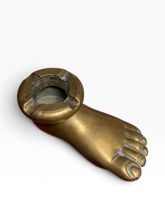 1900s Bronze foot ashtray - 4799275