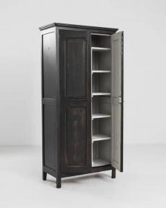 1900s French Black Patinated Cabinet - 3749617