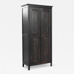 1900s French Black Patinated Cabinet - 3751272