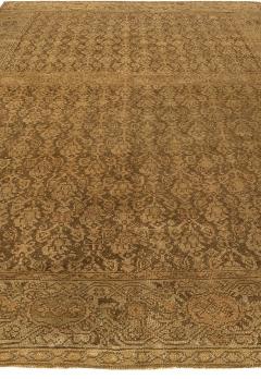 1900s Persian Malayer Floral Design Handmade Wool Rug - 2447768
