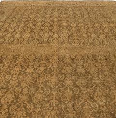 1900s Persian Malayer Floral Design Handmade Wool Rug - 2447769