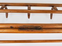 1900s Thonet Vienna Art Nouveau Secessionist Bentwood Wall Coat Rack Austria - 4641852
