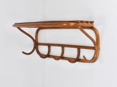 1900s Thonet Vienna Art Nouveau Secessionist Bentwood Wall Coat Rack Austria - 4641881