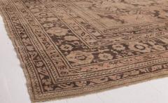 1900s Turkish Oushak Hand Dyed Wool Rug - 2450528