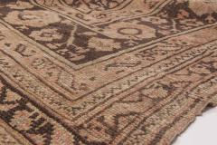 1900s Turkish Oushak Hand Dyed Wool Rug - 2450532
