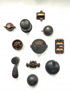 1900s Wooden Foundry Molds Set of 11 from Meese Gottfried San Francisco - 4619773