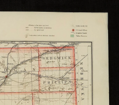 1904 Nells Topographical Map of the State of Colorado  - 4154424
