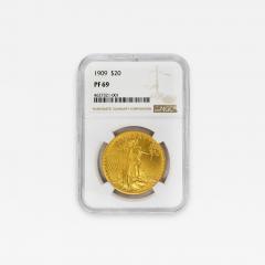 1909 20 St Gaudens NGC PF69 - 4512107